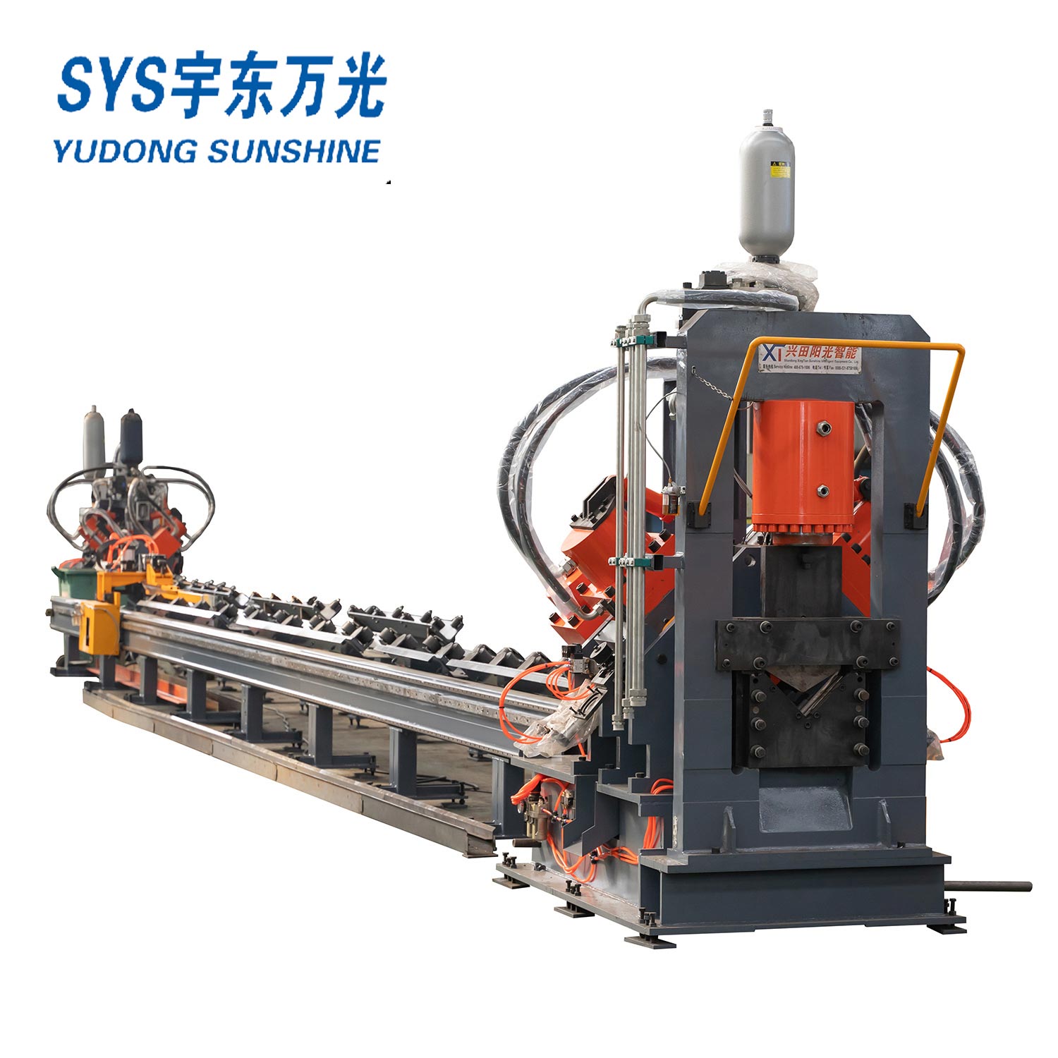 transmission tower punching machine